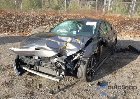 2021 Nissan Sentra Sr Xtronic Cvt из США, поврежденный, VIN 3N1AB8DVXMY288238